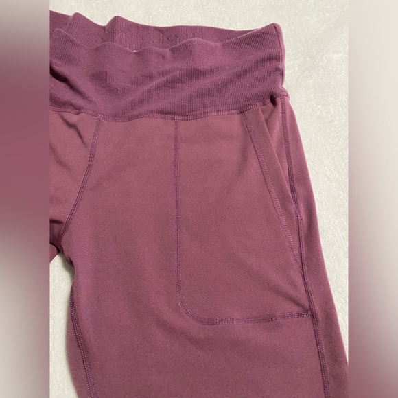 RAG Plus Womens Purple Active Ankle Joggers - Picture 4 of 6